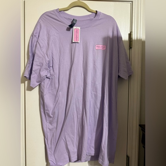 NWT Simply Southern Baseball Girl Tee Shirt - Picture 1 of 7